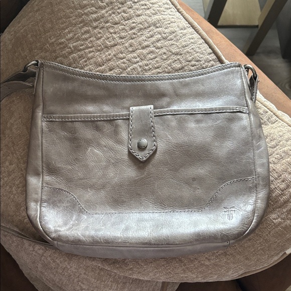 Coach Silver Crossbody Bag - Picture 1 of 4
